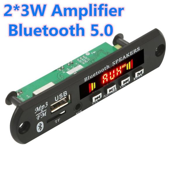 5-12v car radio handsbluetooth 5.0 mp3 player decoder board 2 x 3w speaker fm module recording tf usb aux audio & mp4 players
5-12v car radio handsbluetooth 5.0 mp3 player decoder board 2 x 3w speaker fm module recording tf usb aux audio & mp4 players
