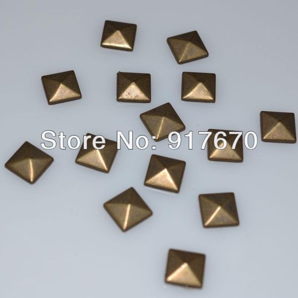 

tools# 10000pcs/pack punk pyramid rock gold silver decorative studs and spikes rivets for clothes leather craft clothing shoes bags