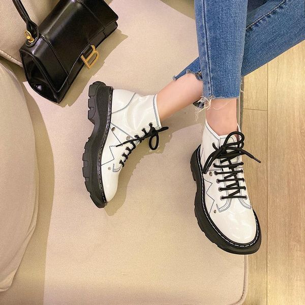boots auutmn winter ladies genuine leather platform thick heels pumps women lace up party basic shoes woman, Black
boots auutmn winter ladies genuine leather platform thick heels pumps women lace up party basic shoes woman, Black