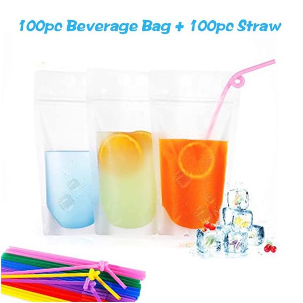 food savers & storage containers 1set /200 pcs drink cold bag fresh keeping transparent zipper and straw #2m18
food savers & storage containers 1set /200 pcs drink cold bag fresh keeping transparent zipper and straw #2m18