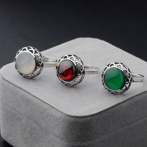 cluster rings thai silver s925 pure hollow out flower inlaid stone ring female pomegranate red agate jade green pulp mustard, Golden;silver
cluster rings thai silver s925 pure hollow out flower inlaid stone ring female pomegranate red agate jade green pulp mustard, Golden;silver