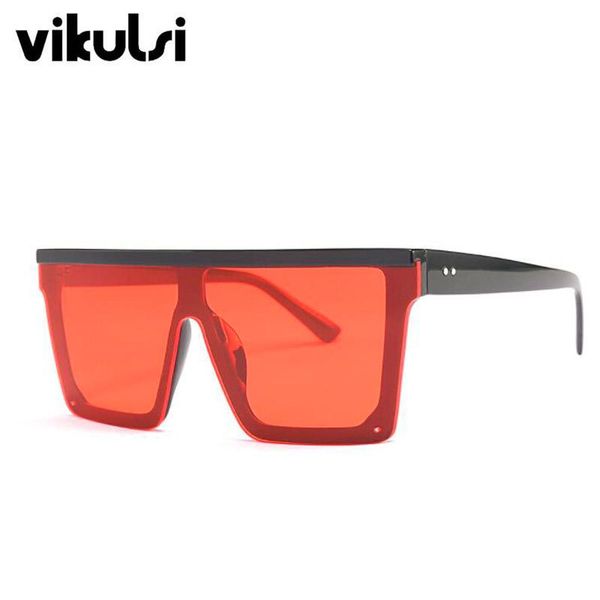 sunglasses 2021 fashion flat vintage retro women brand designe italy square sun glasses female men siamese shades uv400, White;black
sunglasses 2021 fashion flat vintage retro women brand designe italy square sun glasses female men siamese shades uv400, White;black