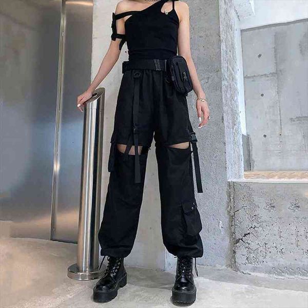 women pants jogges black high waist korean female loose casual detachable straight leg streetwear cargo long pants woman, Black;white
women pants jogges black high waist korean female loose casual detachable straight leg streetwear cargo long pants woman, Black;white