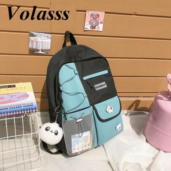 backpack volasss women girl cute cotton bookbag 2021 korean style rucksack fashion patchwork travel college lapschoolbag
backpack volasss women girl cute cotton bookbag 2021 korean style rucksack fashion patchwork travel college lapschoolbag