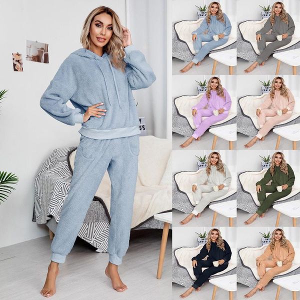 women's sweaters 2021 european and american autumn winter double-sided plush hoodie casual, White;black
women's sweaters 2021 european and american autumn winter double-sided plush hoodie casual, White;black