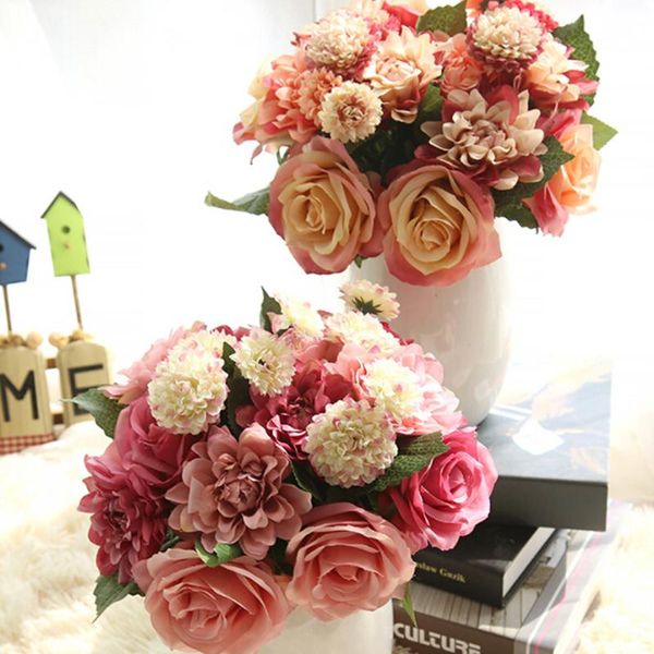 1pc 3 heads silk real touch flowers artificial rose bouquet home garden decoration wedding party supply floral decorative & wreaths
1pc 3 heads silk real touch flowers artificial rose bouquet home garden decoration wedding party supply floral decorative & wreaths