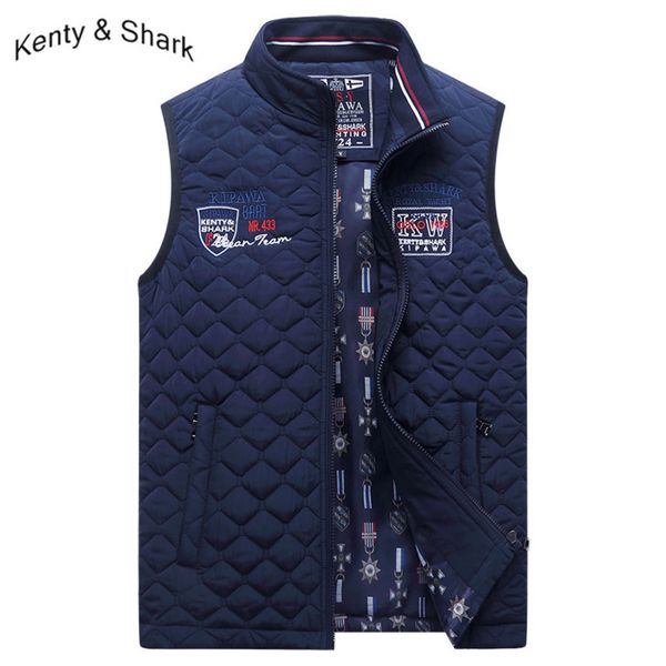 kenty shark - embroidered men's vt, thick thermal et, large 3xl, 4xl, fall, 2020, Black;white