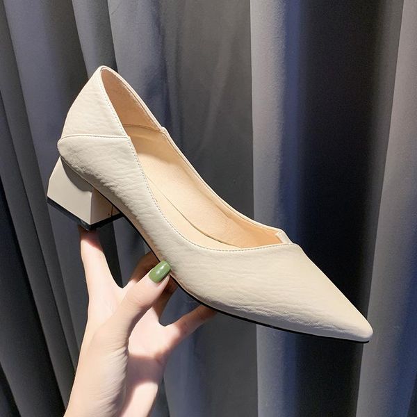 dress shoes chic thick heel women pumps 5cm high ladies office slip-on pu pointed toe party wedding female, Black
dress shoes chic thick heel women pumps 5cm high ladies office slip-on pu pointed toe party wedding female, Black