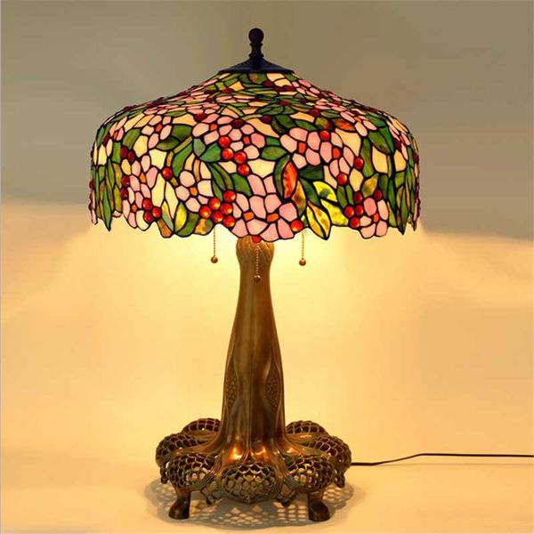 20" luxurious peach flowers art desk light 100% copper base romantic colorful glass tiffany wedding table lamp 1274 lamps
20" luxurious peach flowers art desk light 100% copper base romantic colorful glass tiffany wedding table lamp 1274 lamps