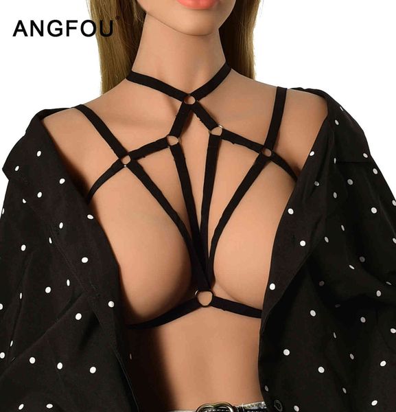 women lingerie cupless bra erotic strappy elastic body strap underwear black rope bra female's lingerie bra 210515, Red;black
women lingerie cupless bra erotic strappy elastic body strap underwear black rope bra female's lingerie bra 210515, Red;black