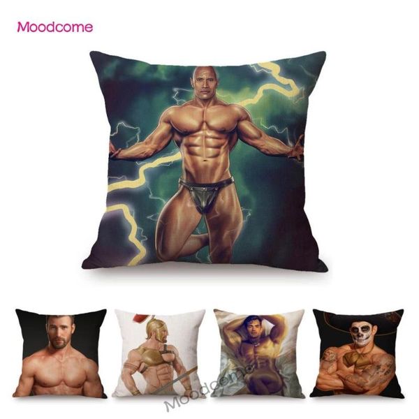 cushion/decorative pillow super man male muscle body tempting guy rainbow gay art sofa decorative case cotton linen chair cushion cover
cushion/decorative pillow super man male muscle body tempting guy rainbow gay art sofa decorative case cotton linen chair cushion cover