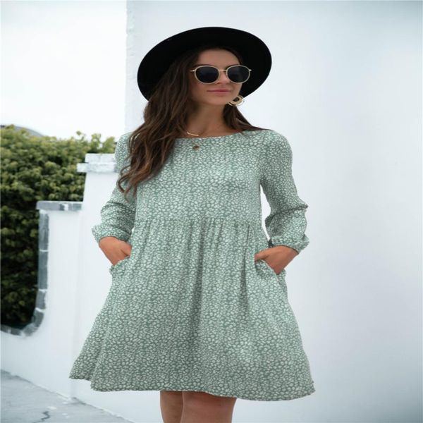 casual dresses spring autumn dress women robe femme a-line pockets o-neck long sleeve for women's clothing 2021 vestido de mujer, Black;gray
casual dresses spring autumn dress women robe femme a-line pockets o-neck long sleeve for women's clothing 2021 vestido de mujer, Black;gray