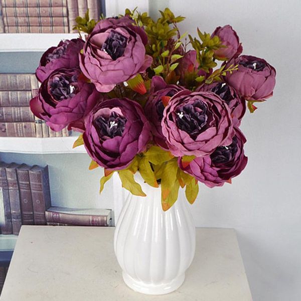 decorative flowers & wreaths 13 branches small fresh artificial silk peony bouquets big for wedding party office el and home decoration
decorative flowers & wreaths 13 branches small fresh artificial silk peony bouquets big for wedding party office el and home decoration