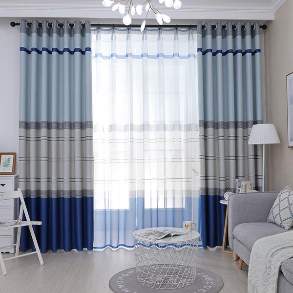 curtain & drapes striped blackout fabric finished custom children's curtains modern bedroom living room french window
curtain & drapes striped blackout fabric finished custom children's curtains modern bedroom living room french window
