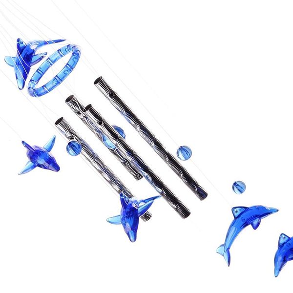 decorative objects & figurines home garden decor blue dolphin plastic crystal 4 metal tubes wind chime
decorative objects & figurines home garden decor blue dolphin plastic crystal 4 metal tubes wind chime