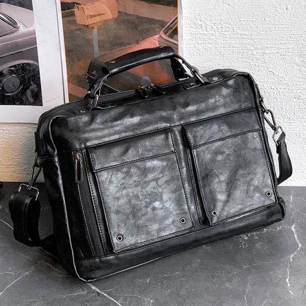 multifunction business men's briefcase bag classic black soft leather lapshoulder messenger bags for men handbag maleta briefcases
multifunction business men's briefcase bag classic black soft leather lapshoulder messenger bags for men handbag maleta briefcases