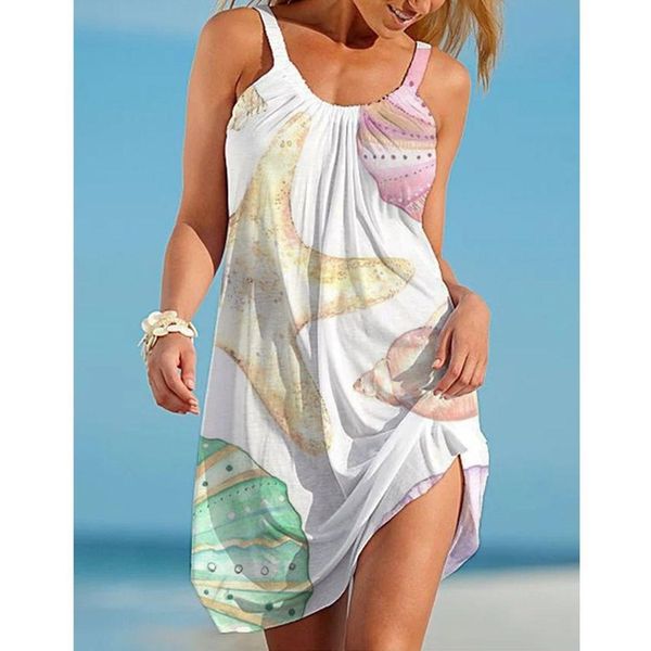 peachy long-sleeved round neck strap new style 3d printing loose summer beach seabed animal ocs sling sleeveless casual dress, Black;gray
peachy long-sleeved round neck strap new style 3d printing loose summer beach seabed animal ocs sling sleeveless casual dress, Black;gray