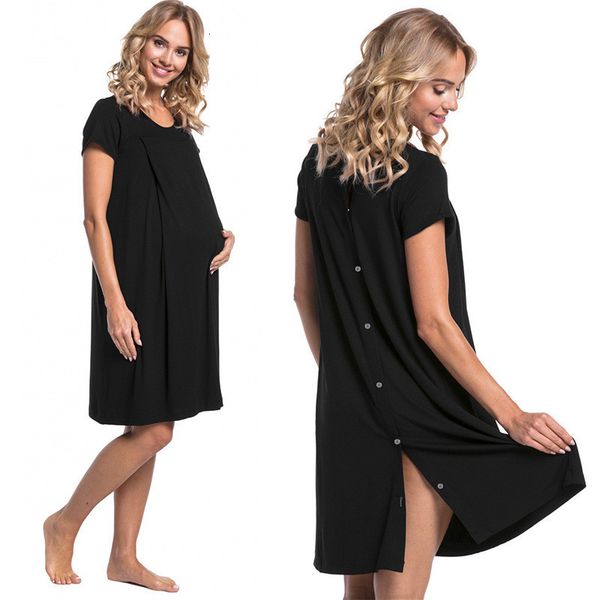 maternity dress nursing nightgown breastfeeding maternity pajamas pregnant women nightwear for breast feeding sleepwear, White
maternity dress nursing nightgown breastfeeding maternity pajamas pregnant women nightwear for breast feeding sleepwear, White