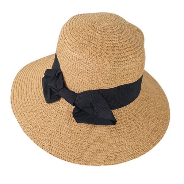 wide brim hats women straw foldable roll up hat fedora summer beach sun protection with bow tie, Blue;gray
wide brim hats women straw foldable roll up hat fedora summer beach sun protection with bow tie, Blue;gray