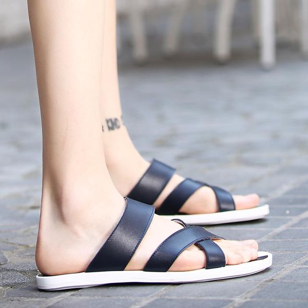slippers summer shoes men beach sandals sandalias transpirables hombre verano men's flip flops teenslippers, Black
slippers summer shoes men beach sandals sandalias transpirables hombre verano men's flip flops teenslippers, Black