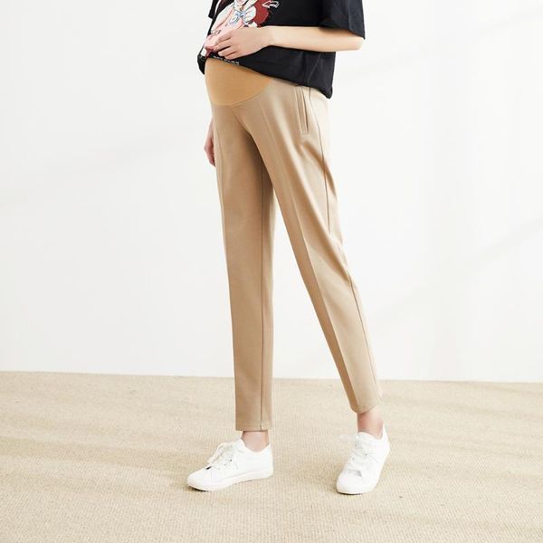 pregnant fashion pants sports casual wide leg women's maternity clothes bottoms, White
pregnant fashion pants sports casual wide leg women's maternity clothes bottoms, White
