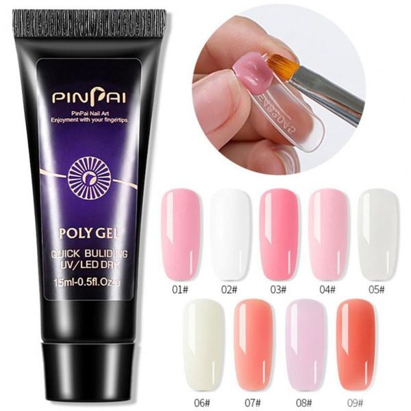 nail gel 1 set 15ml harmless extension semi permanent plastic quick multiple color diy polygels pen for home, Red;pink
nail gel 1 set 15ml harmless extension semi permanent plastic quick multiple color diy polygels pen for home, Red;pink