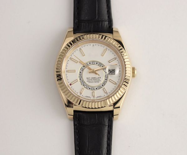 men's watch sapphire crystal anti-reflective convex type calendar automatic mechanical 9001 caliber 316l stainless steel leather strap, Slivery;brown
men's watch sapphire crystal anti-reflective convex type calendar automatic mechanical 9001 caliber 316l stainless steel leather strap, Slivery;brown