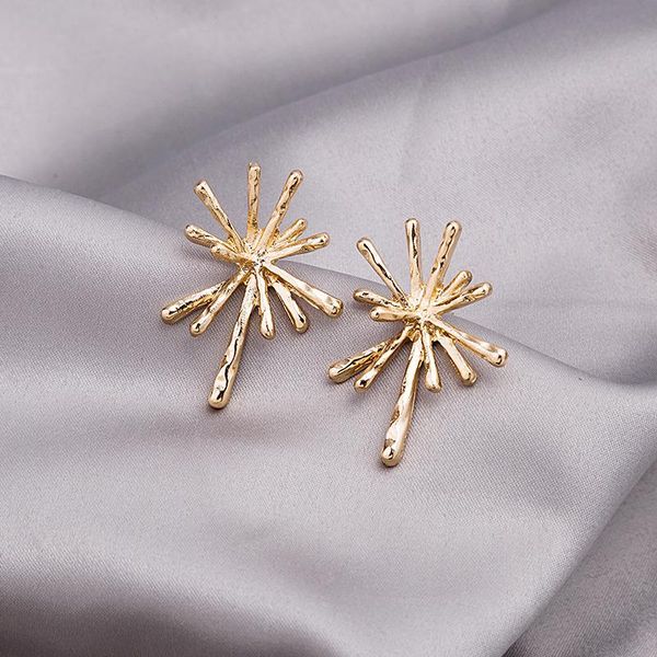 dangle & chandelier creative gold color metal fireworks big earrings minimalist simple irregular geometric drop for women party jewelry, Silver
dangle & chandelier creative gold color metal fireworks big earrings minimalist simple irregular geometric drop for women party jewelry, Silver