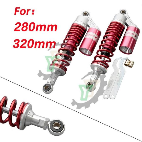 parts universal motorcycle eye-eye 280mm 320mm pair rear air absorbers suspension atv quad scooter kart dirt sport bikes motor
parts universal motorcycle eye-eye 280mm 320mm pair rear air absorbers suspension atv quad scooter kart dirt sport bikes motor