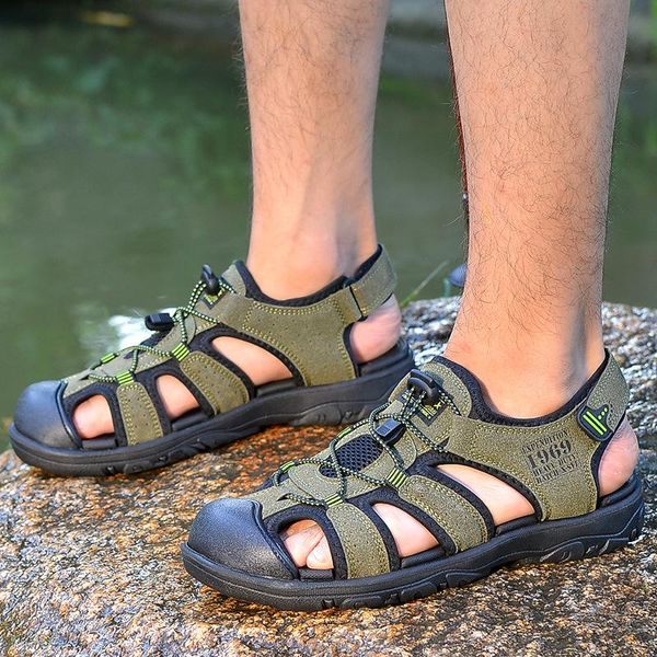 sandals classic chinese men's leather summer soft bottom comfortable shoes large size, Black
sandals classic chinese men's leather summer soft bottom comfortable shoes large size, Black