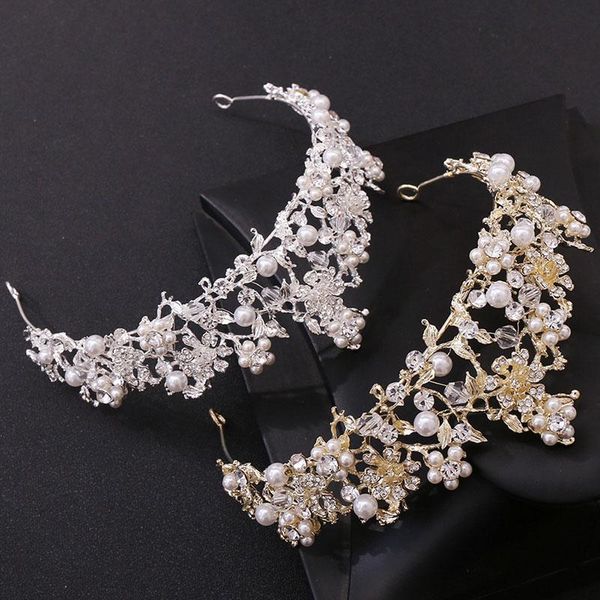 hair clips & barrettes forseven luxury women gold/silver color crown headband rhinestones crystal tiara bride wedding headdress accessory jl, Golden;silver
hair clips & barrettes forseven luxury women gold/silver color crown headband rhinestones crystal tiara bride wedding headdress accessory jl, Golden;silver