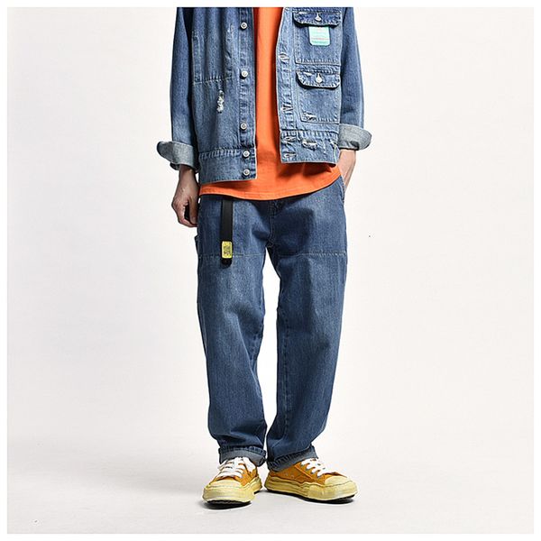 pantdaddy japanese overalls straight loose jeans trendy brand old head pants with the same paragraph, Black
pantdaddy japanese overalls straight loose jeans trendy brand old head pants with the same paragraph, Black