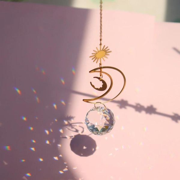 decorative objects & figurines 2021 moon sun ball crystal suncatcher metal prism ornament decoration garden gifts car pendant for home hangi
decorative objects & figurines 2021 moon sun ball crystal suncatcher metal prism ornament decoration garden gifts car pendant for home hangi