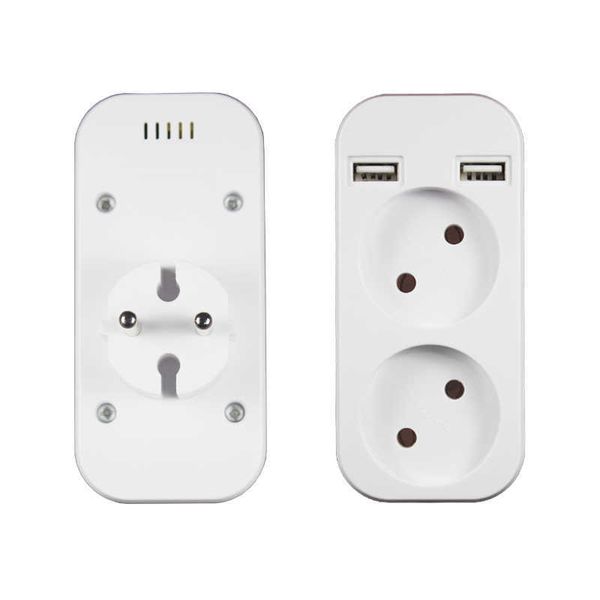 2020 eu plug power strip adapter wall double socket portable 2 usb port mobile phones 1200w 250v, for smartphones tablets
2020 eu plug power strip adapter wall double socket portable 2 usb port mobile phones 1200w 250v, for smartphones tablets