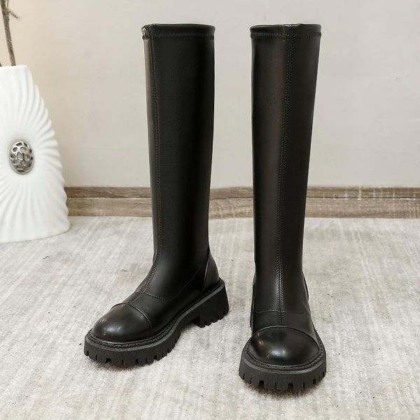 boots winter women's warm fur turf snow knee-high high-shoes fashion long comfortable casual, Black
boots winter women's warm fur turf snow knee-high high-shoes fashion long comfortable casual, Black