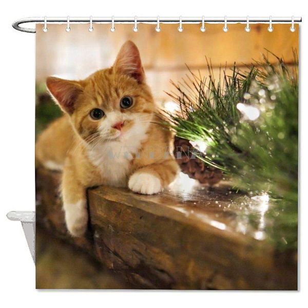 cat christmas lights new year shower curtains decorative polyester waterproof bath curtains for bathroom holiday decor 72 inches
cat christmas lights new year shower curtains decorative polyester waterproof bath curtains for bathroom holiday decor 72 inches
