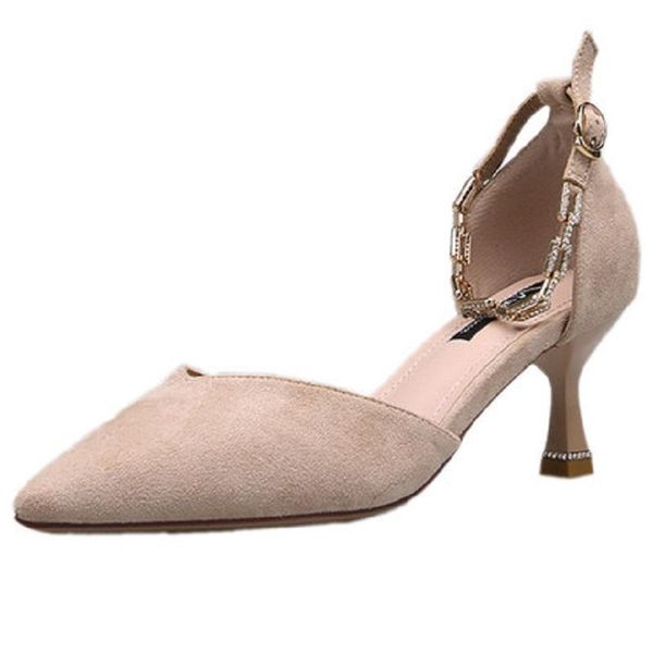 dress shoes 2021 summer women's sandals fashion wild with comfortable buckle pointed high-heeled stiletto, Black
dress shoes 2021 summer women's sandals fashion wild with comfortable buckle pointed high-heeled stiletto, Black