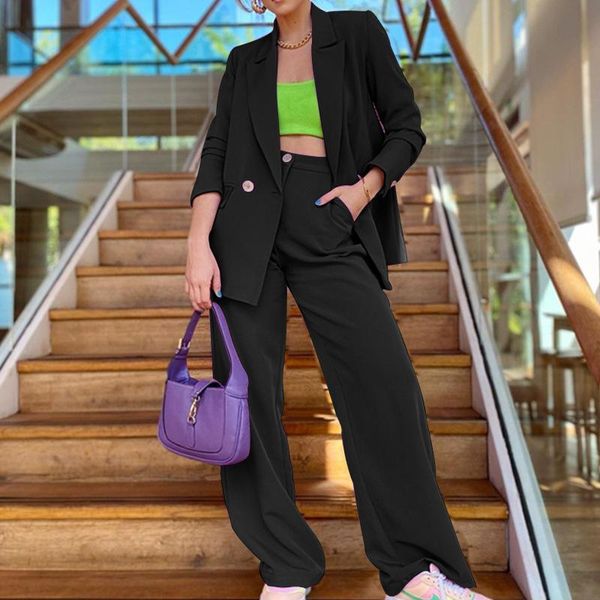 women's two piece pants black suit female blazer trousers pantsuit tracksuit 2021 autumn long sleeve and 2 woman set, White
women's two piece pants black suit female blazer trousers pantsuit tracksuit 2021 autumn long sleeve and 2 woman set, White