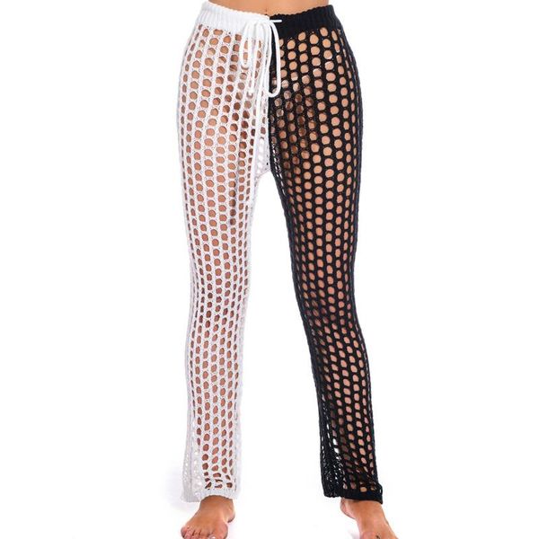 women's knit bikini cover up ladies crochet swimsuit bathing slash neck fishnet summer beach swimwear cover-ups, White;black
women's knit bikini cover up ladies crochet swimsuit bathing slash neck fishnet summer beach swimwear cover-ups, White;black