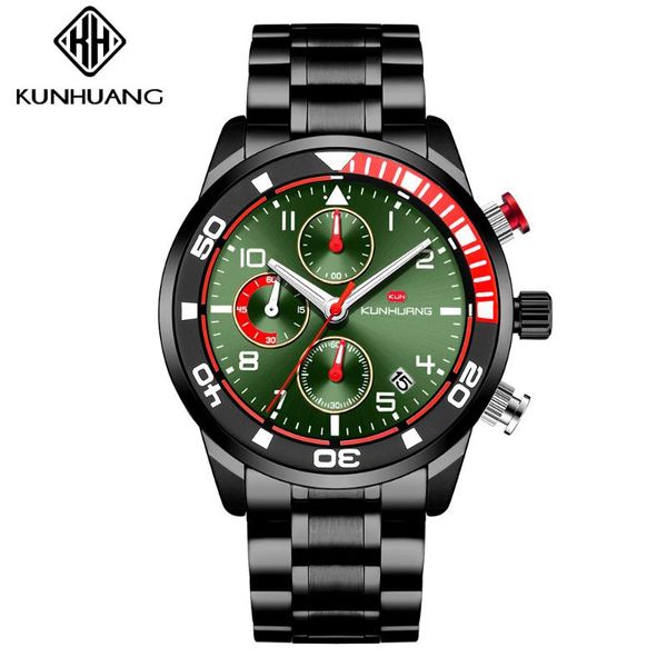 wristwatches kunhuang men watch luminous calendar luxury watches mens 2021 explosion multifunctional waterproof quartz drop, Slivery;brown
wristwatches kunhuang men watch luminous calendar luxury watches mens 2021 explosion multifunctional waterproof quartz drop, Slivery;brown