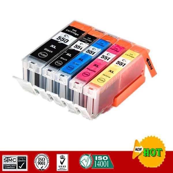 ink cartridges 5 colors compatible for pgi550 cli551 pgi-550 cli-551 pgi 550 suit canon pixma mg6350 7150 7550 ip8750 etc.
ink cartridges 5 colors compatible for pgi550 cli551 pgi-550 cli-551 pgi 550 suit canon pixma mg6350 7150 7550 ip8750 etc.