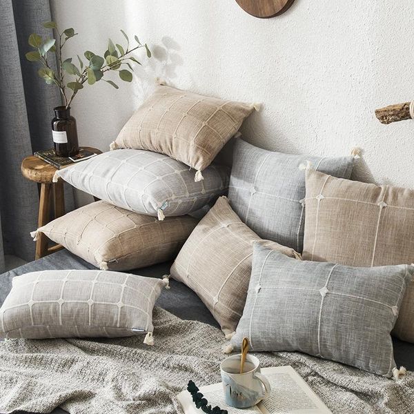 45x45/60x60/70x70cm simple plaid embroidered cushion cover sofa square lattice throw pillow case lumbar pillow cover
45x45/60x60/70x70cm simple plaid embroidered cushion cover sofa square lattice throw pillow case lumbar pillow cover