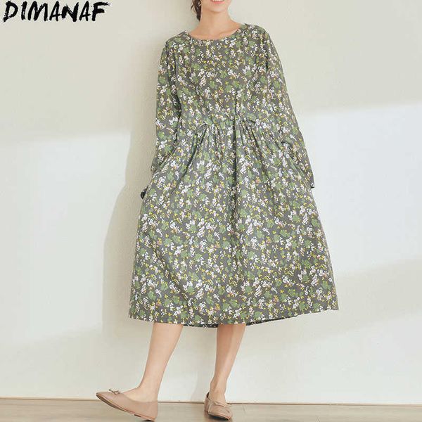 plus size women dress linen autumn style female loose fashion floral print vintage elegant casual big dresses 210531, Black;gray
plus size women dress linen autumn style female loose fashion floral print vintage elegant casual big dresses 210531, Black;gray