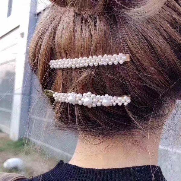 hair clips & barrettes handmade pearls pin for women fashion geometric flower headwear girls sweet hairpins accessorie, Golden;silver
hair clips & barrettes handmade pearls pin for women fashion geometric flower headwear girls sweet hairpins accessorie, Golden;silver