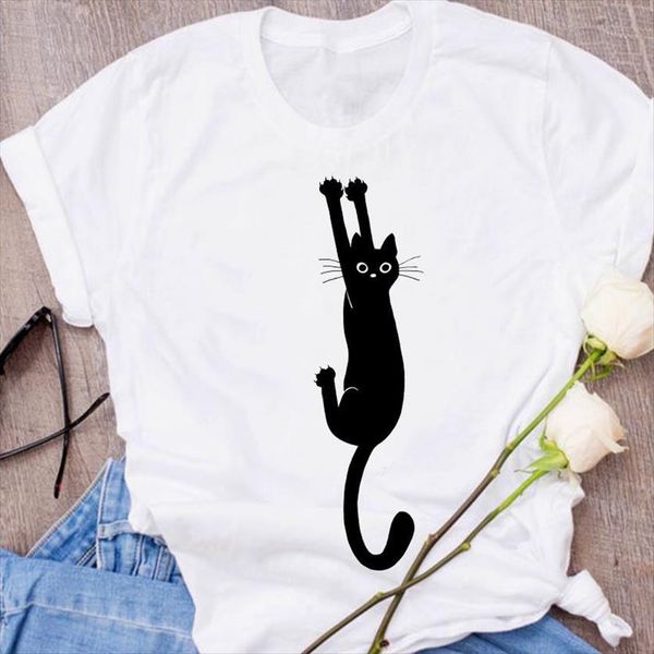 graphic cartoon cat harajuku women kawaii funny print clothing 90s clothes lady tees female t shirt womens, White
graphic cartoon cat harajuku women kawaii funny print clothing 90s clothes lady tees female t shirt womens, White
