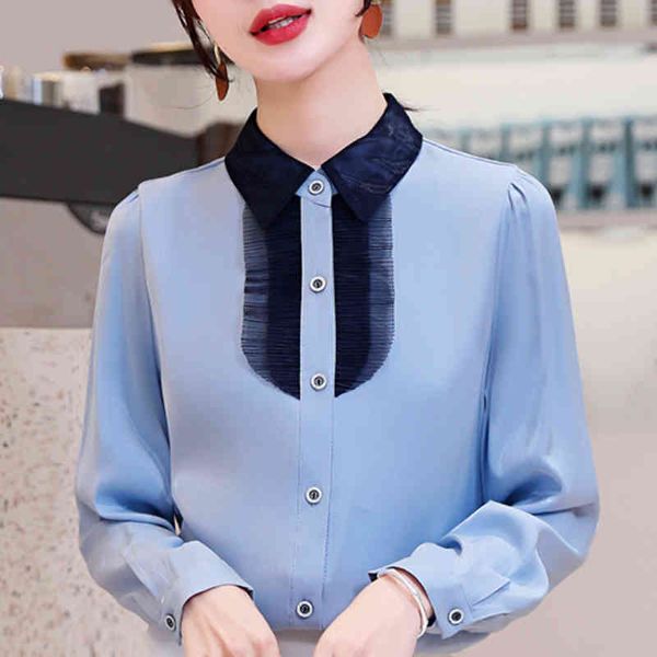 womens and blouses long sleeve women shirts turn down collar office ladies chiffon blouse womens and blouses c398 210426, White
womens and blouses long sleeve women shirts turn down collar office ladies chiffon blouse womens and blouses c398 210426, White