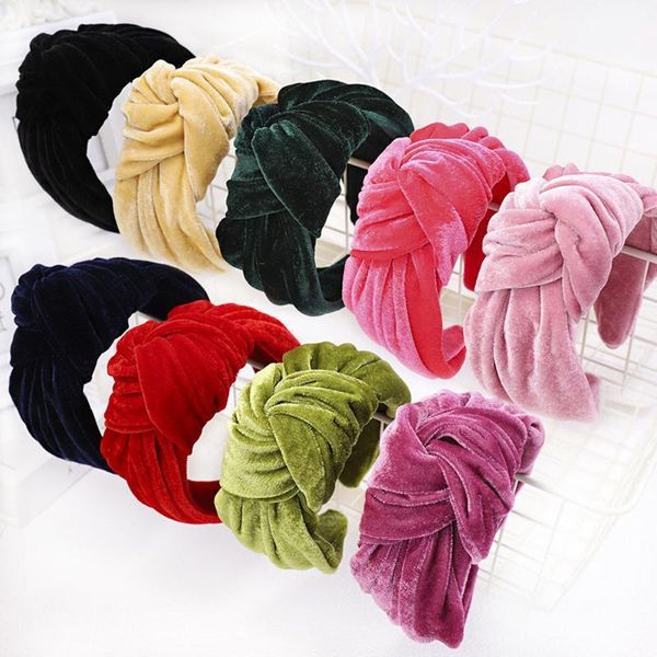 velvet wide side headband hair hoop knotted solid color soft elastic hairband women girls fashion headwear1
velvet wide side headband hair hoop knotted solid color soft elastic hairband women girls fashion headwear1