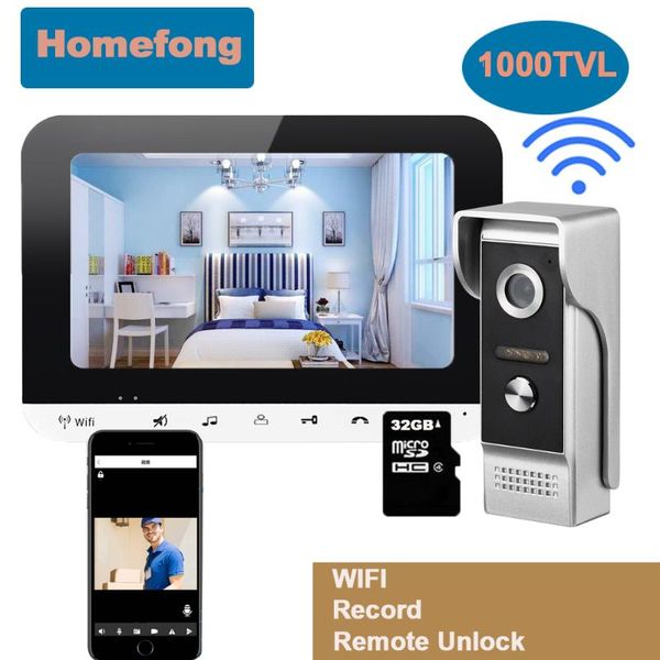 video door phones homefong 7 inch wifi home intercom system wireless phone doorbell camera sd card record day night vision
video door phones homefong 7 inch wifi home intercom system wireless phone doorbell camera sd card record day night vision