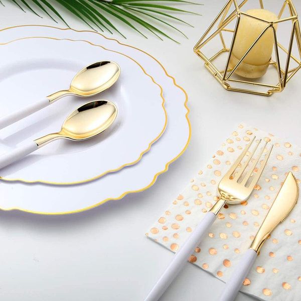 disposable dinnerware 10 people tableware set plastic plate western knife fork spoon cup
disposable dinnerware 10 people tableware set plastic plate western knife fork spoon cup