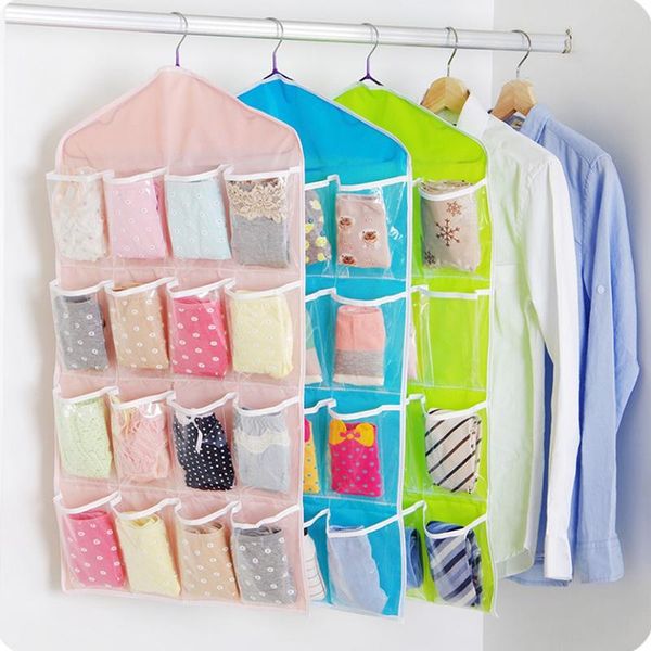 storage boxes & bins portable 16 grid closet multi-role hanging bag socks bra underwear rack hanger organizer box wall-mount
storage boxes & bins portable 16 grid closet multi-role hanging bag socks bra underwear rack hanger organizer box wall-mount